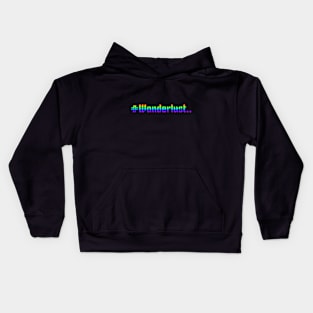 Wanderlust for Travelers Kids Hoodie